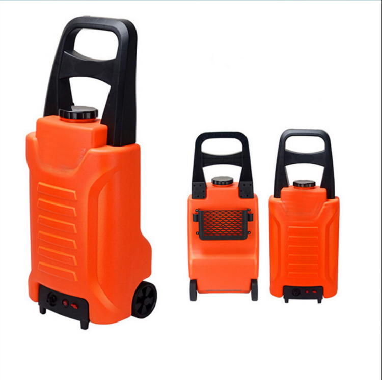 Complete Solar Panel Cleaning Brush Kit with water tank