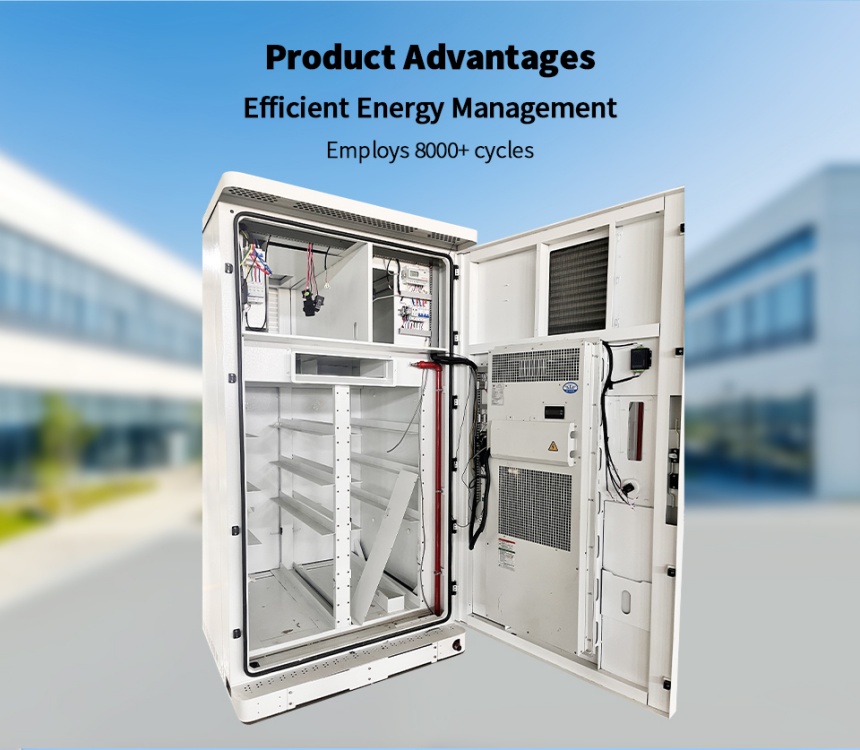 64kWh high-voltage commercial storage system internal structure
