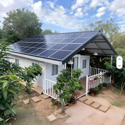 off grid solar energy system for prefab house